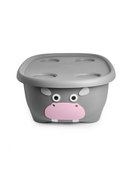 Prince Lionheart Tubimal® Baby Bath (with hammock) & Storage Bin  - Hippo