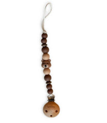Chewies and More Clip Silicone Bear - Brown