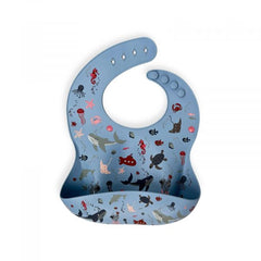 Chewies and More Silicone Bib - Sea