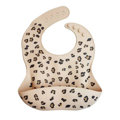 Chewies and More Silicone bib - Leopard