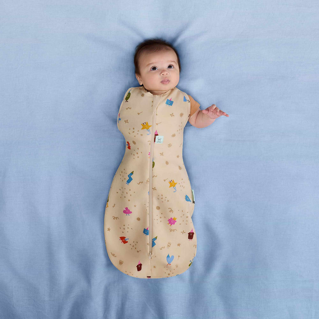 ergoPouch Cocoon Swaddle Bag – TOG 1.0 – Birthday Blob