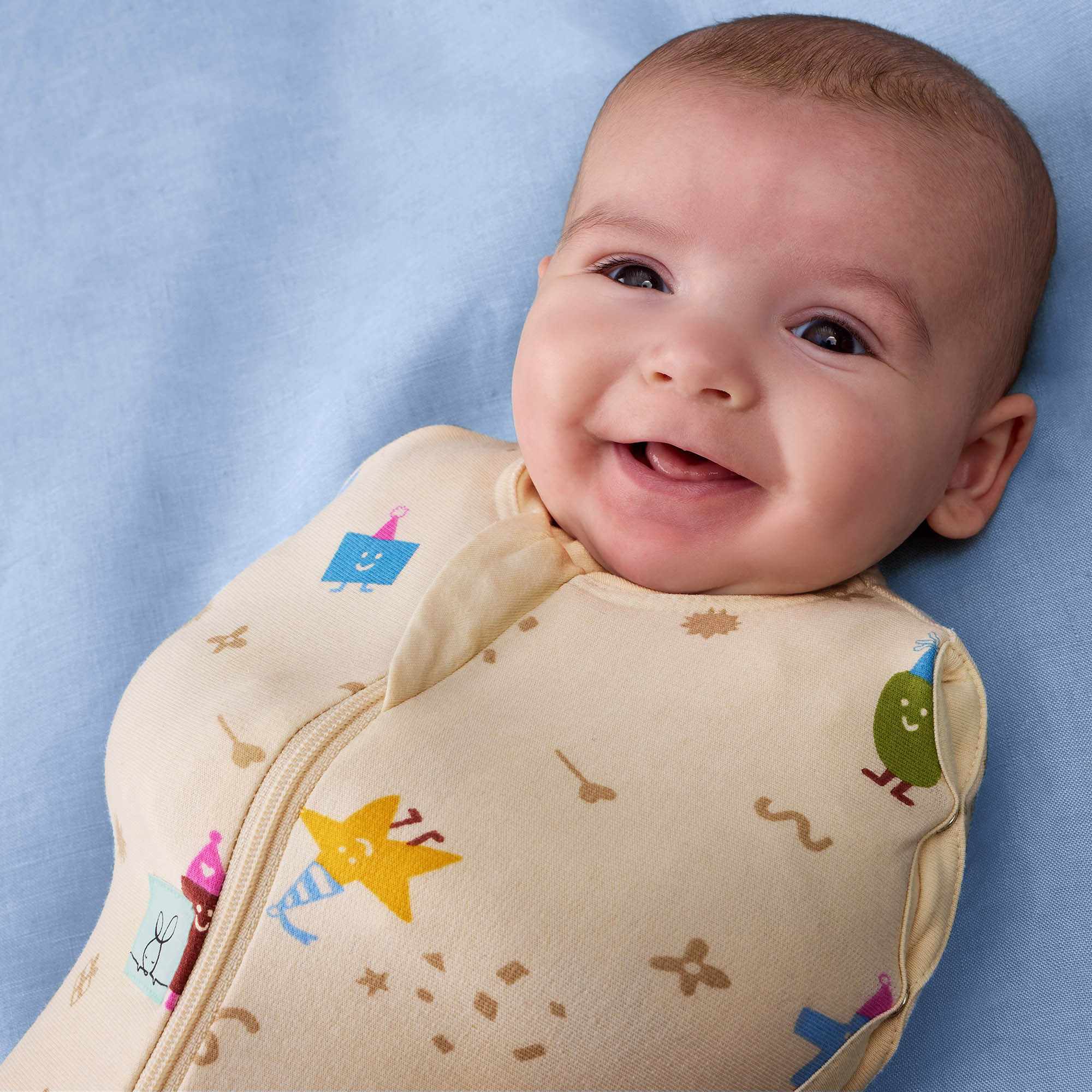 ergoPouch Cocoon Swaddle Bag – TOG 1.0 – Birthday Blob