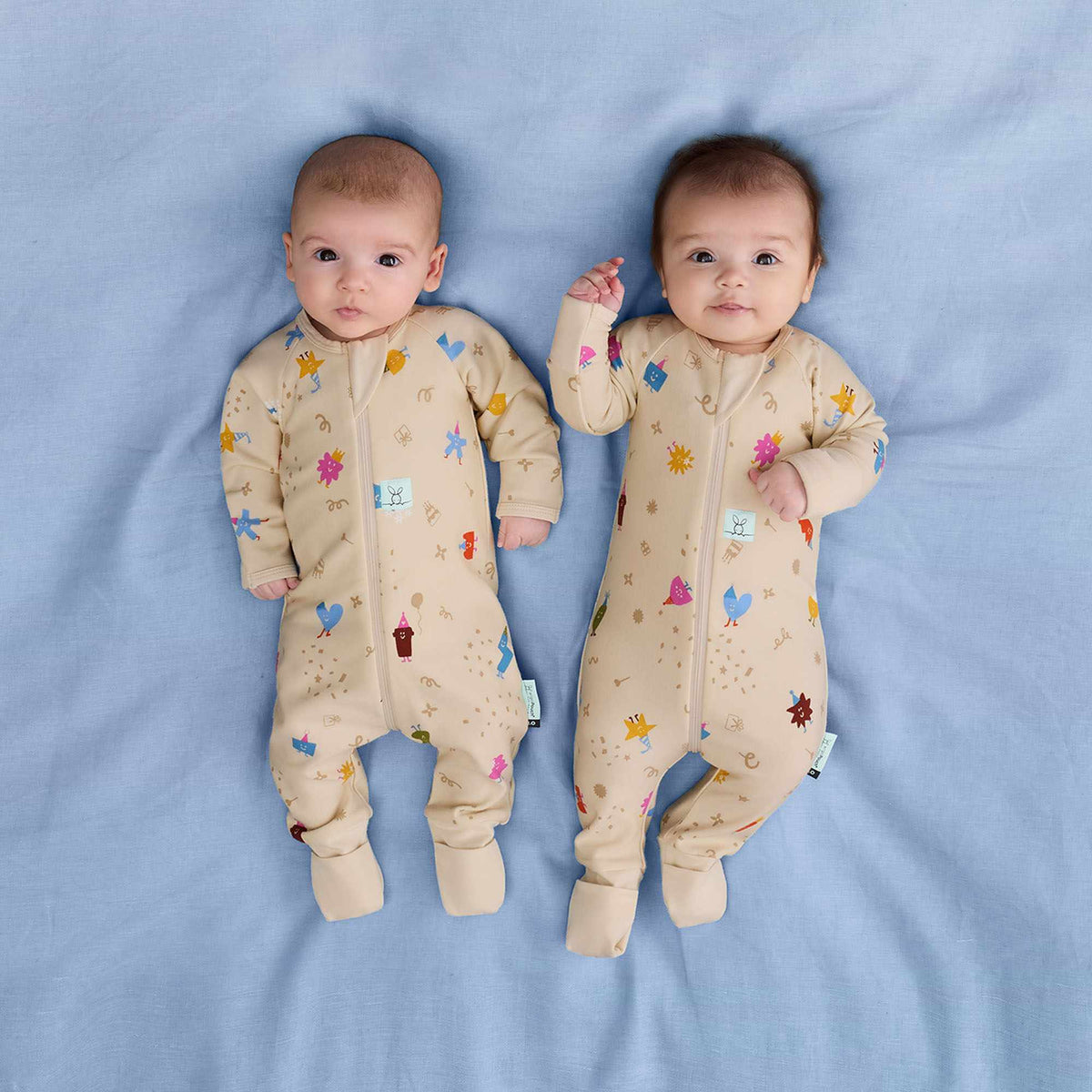 ergoPouch Long sleeve layer – TOG 0.2 – Birthday Blobs