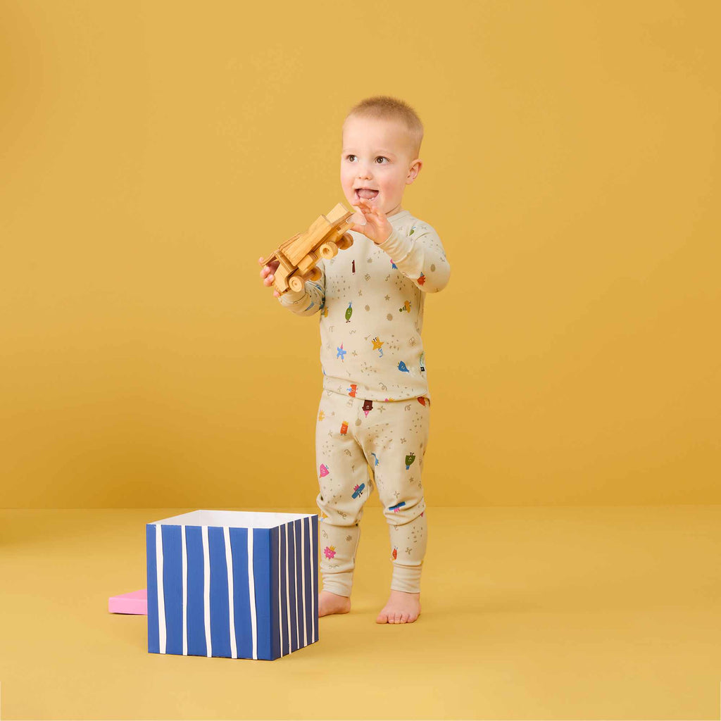 ergoPouch Long Sleeves Pyjama’s – TOG 1.0 – Birthday Blobs