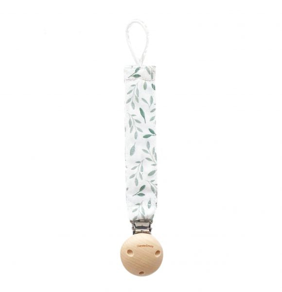 Chewies and More Chewie Clip Spring Leaf - Green