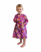 Tidy Tot Coverall Toddler Bib – Plum Purple