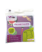 Tidy Tot Coverall Toddler Bib – Plum Purple