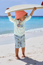 Lassig LSF Board Shorts - Crocodile sky blue