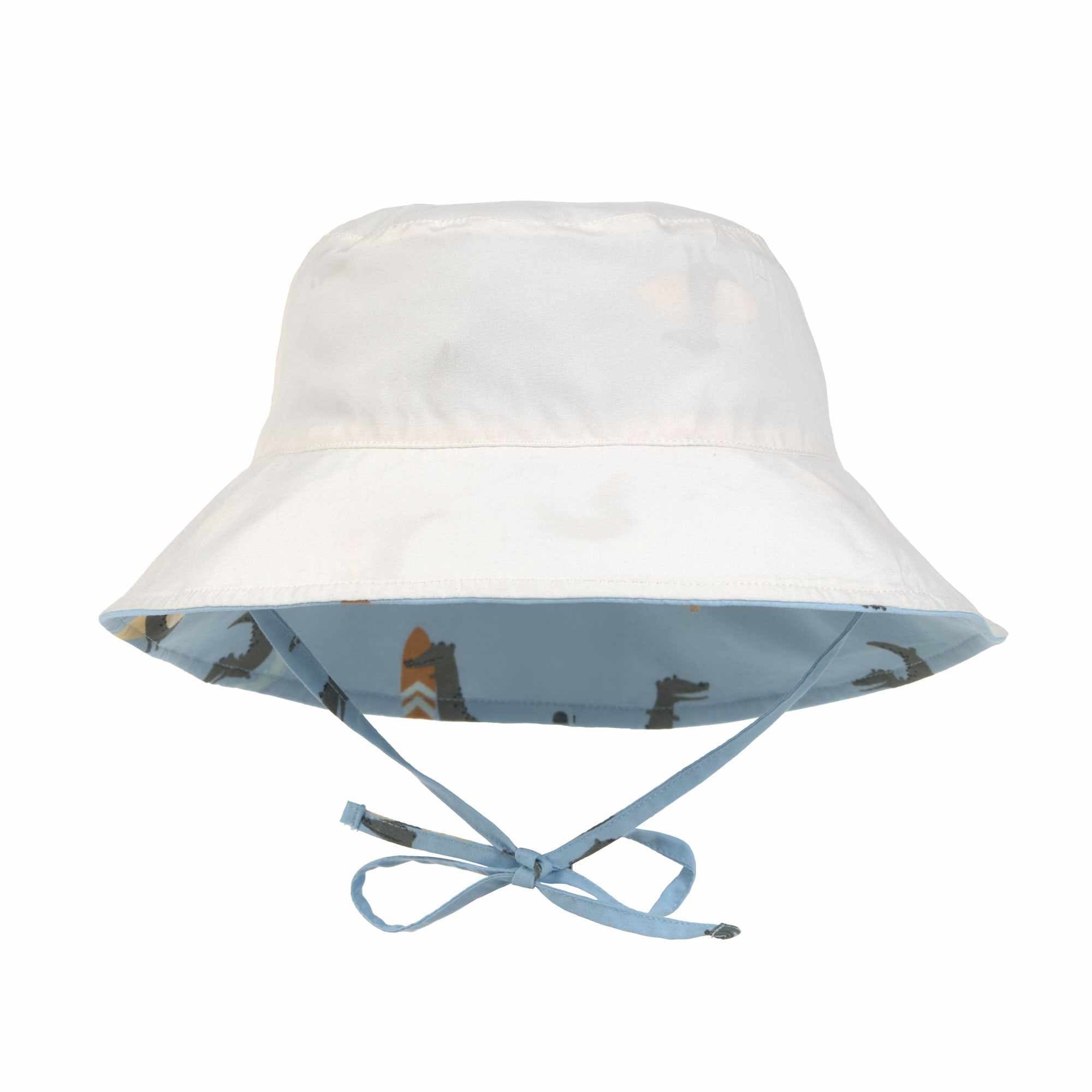 Lassig LSF Sun Protection Bucket Hat - Crocodile sky blue