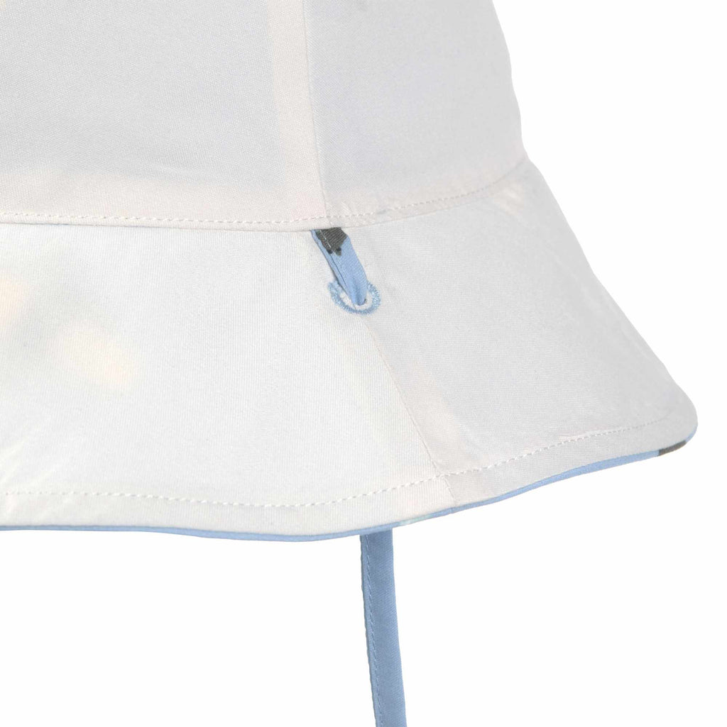 Lassig LSF Sun Protection Bucket Hat - Crocodile sky blue