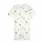 Lassig LSF Short Sleeve Sunsuit - Surfboards sea salt