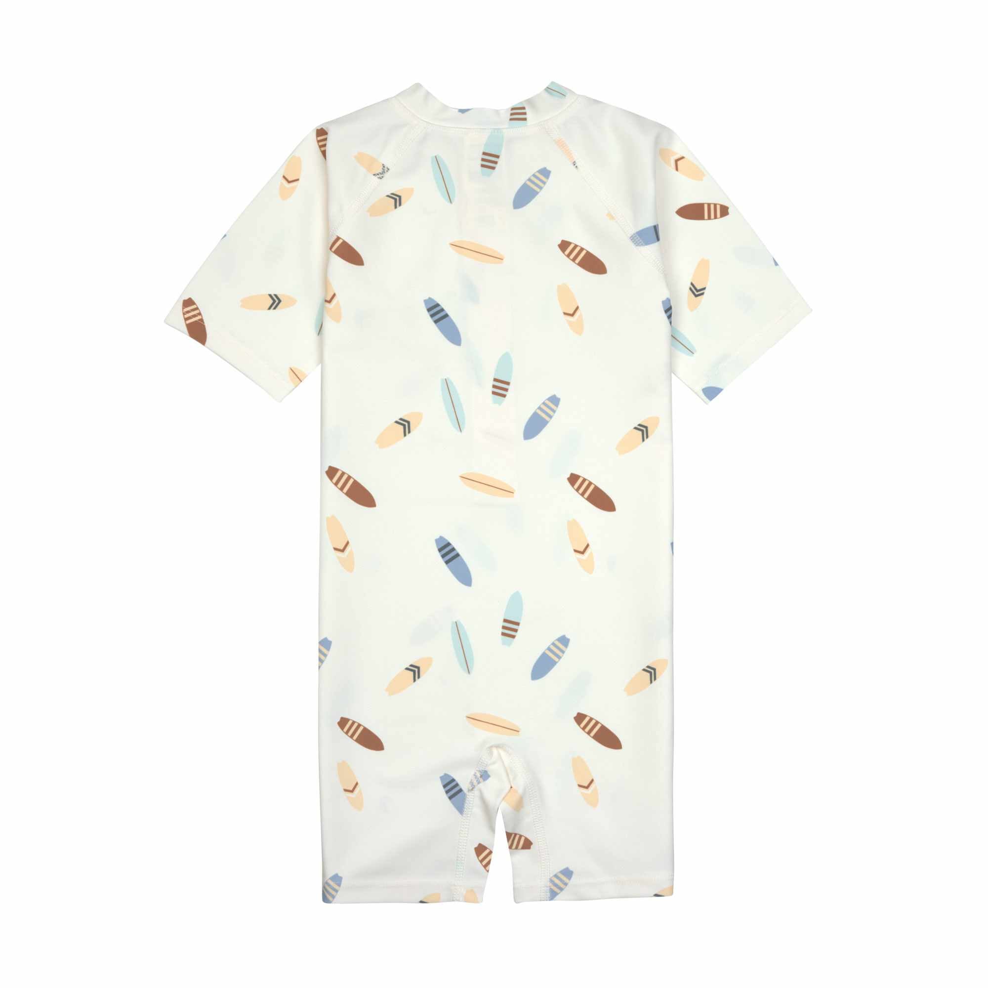 Lassig LSF Short Sleeve Sunsuit - Surfboards sea salt