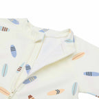 Lassig LSF Short Sleeve Sunsuit - Surfboards sea salt