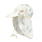 Lassig LSF Sun Protection Flap Hat - Surfboards sea salt