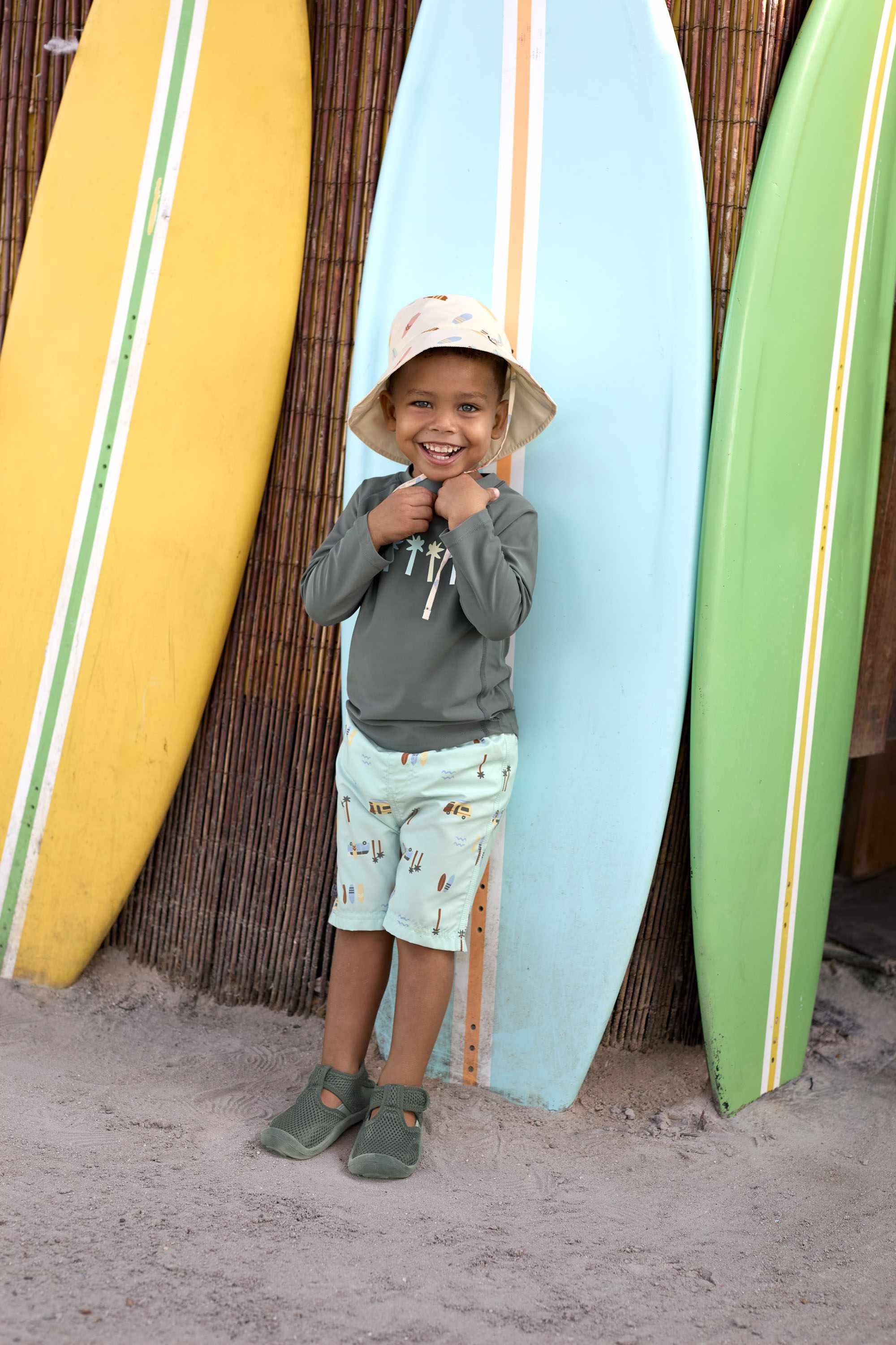 Lassig LSF Board Shorts - Camper sea foam