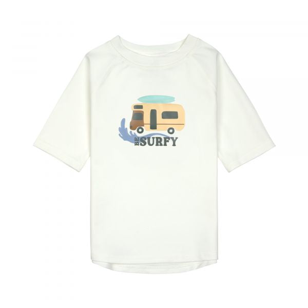 Lassig LSF Short Sleeve Rashguard - Camper sea salt