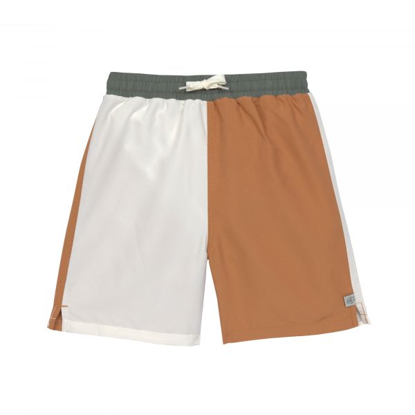 Lassig LSF Board Shorts Kids - sea salt/almond/deep olive