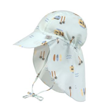 Lassig LSF Sun Protection Flap Hat - Camper sea foam