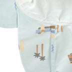 Lassig LSF Sun Protection Flap Hat - Camper sea foam