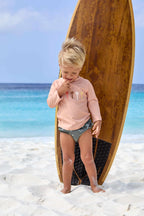 Lassig LSF Long Sleeve Rashguard - Palms peach