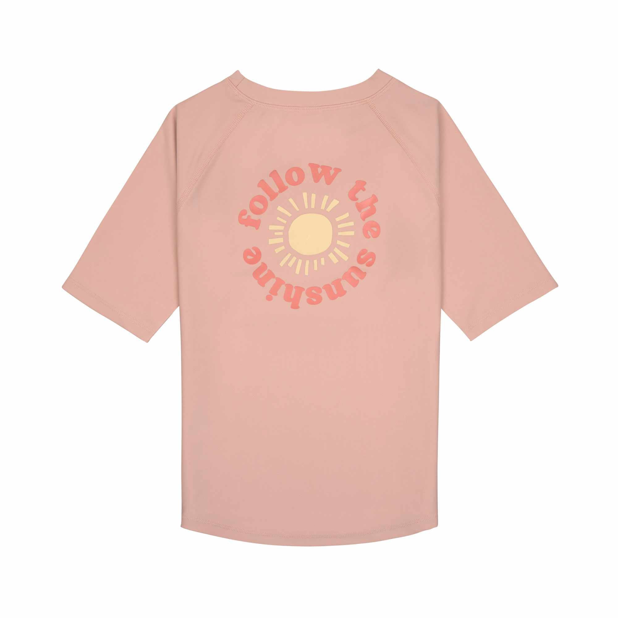 Lassig LSF Short Sleeve Rashguard - Sunshine peach