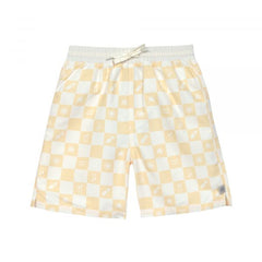 Lassig LSF Board Shorts Kids - Check Pattern vanilla/sea salt