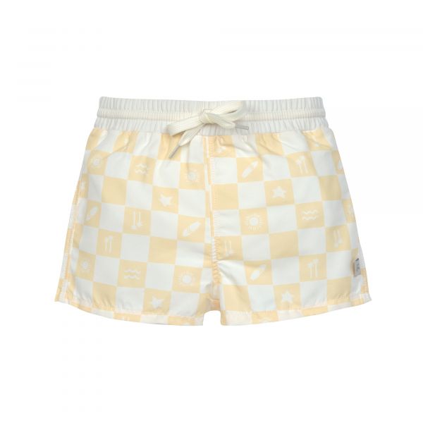 Lassig LSF Boardie Shorts - Check Pattern vanilla/sea salt
