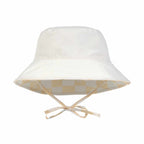 Lassig LSF Sun Protection Bucket Hat - Check Pattern vanilla/sea salt