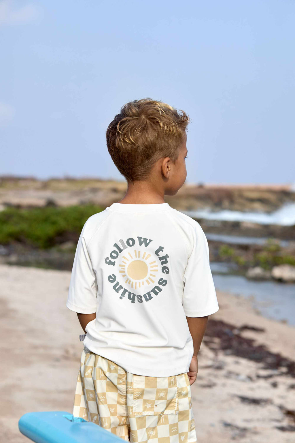 Lassig LSF Short Sleeve Rashguard - Sun sea salt