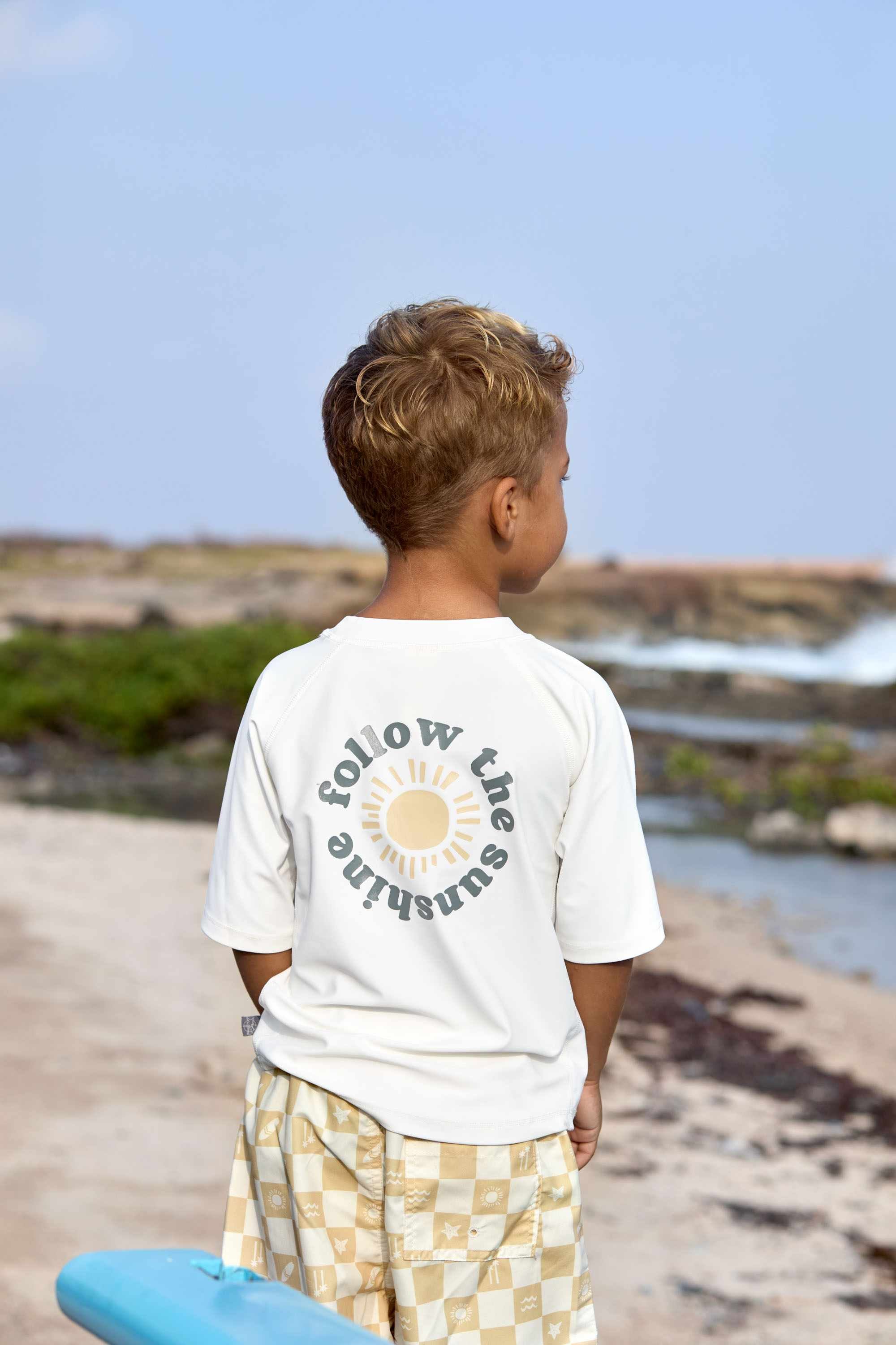Lassig LSF Short Sleeve Rashguard - Sun sea salt