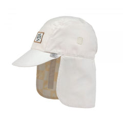 Lassig LSF Foldable Flap Hat - Check Pattern vanilla/sea salt