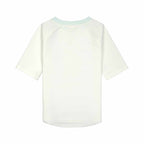 Lassig LSF Short Sleeve Rashguard - Make Waves sea salt