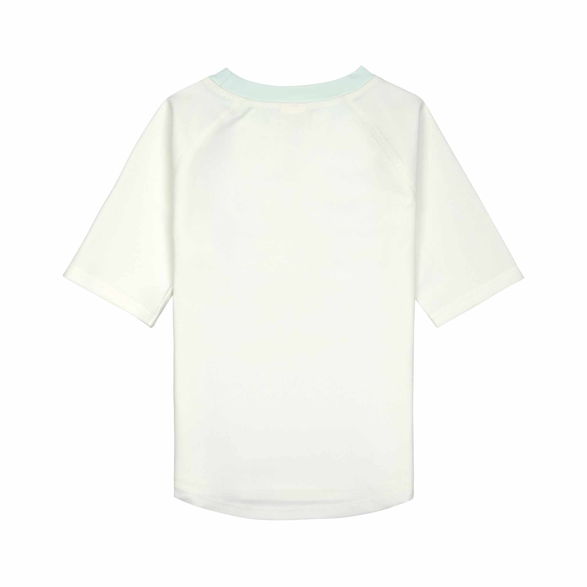 Lassig LSF Short Sleeve Rashguard - Make Waves sea salt