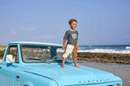Lassig LSF Short Sleeve Rashguard - Make Waves deep olive