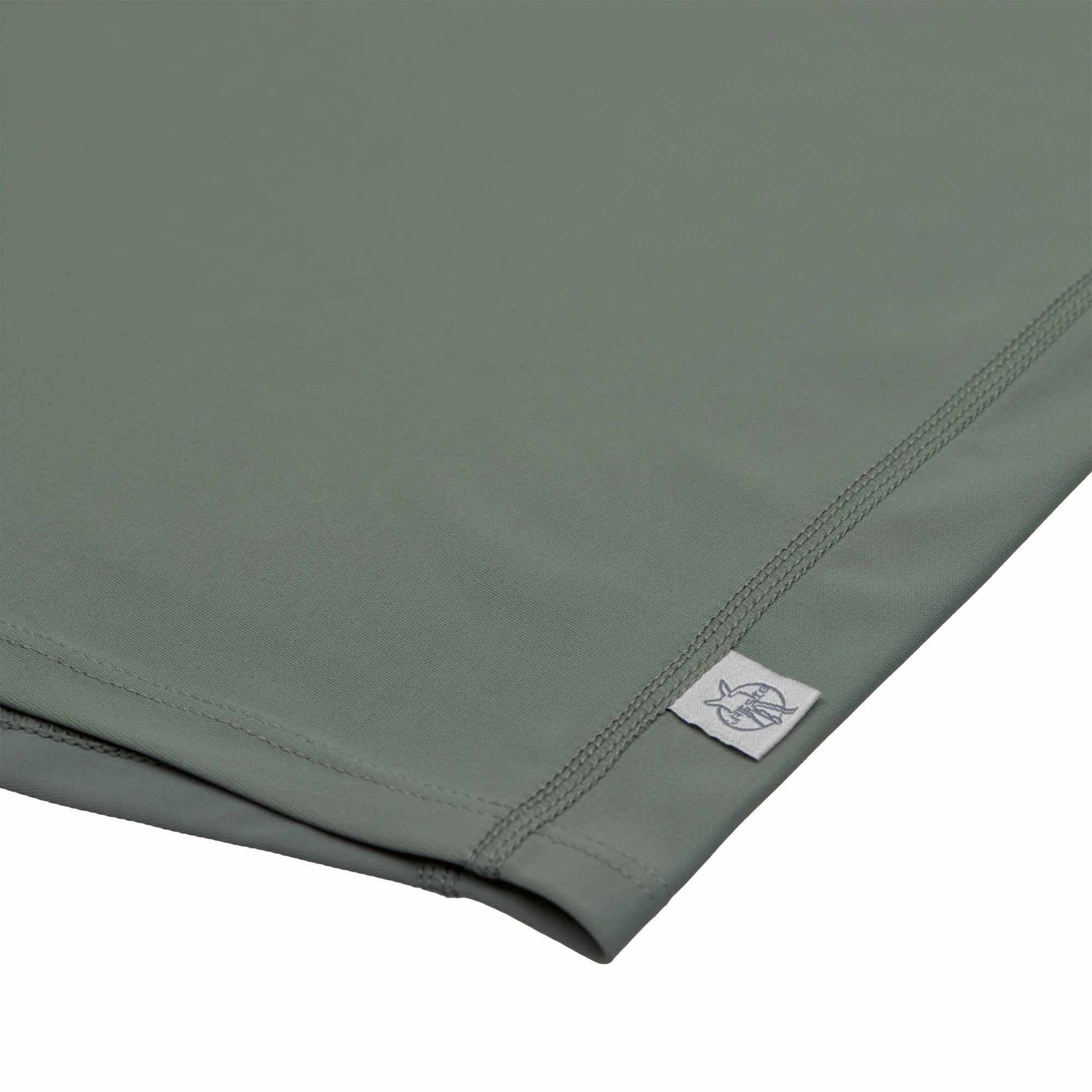 Lassig LSF Short Sleeve Rashguard - Make Waves deep olive