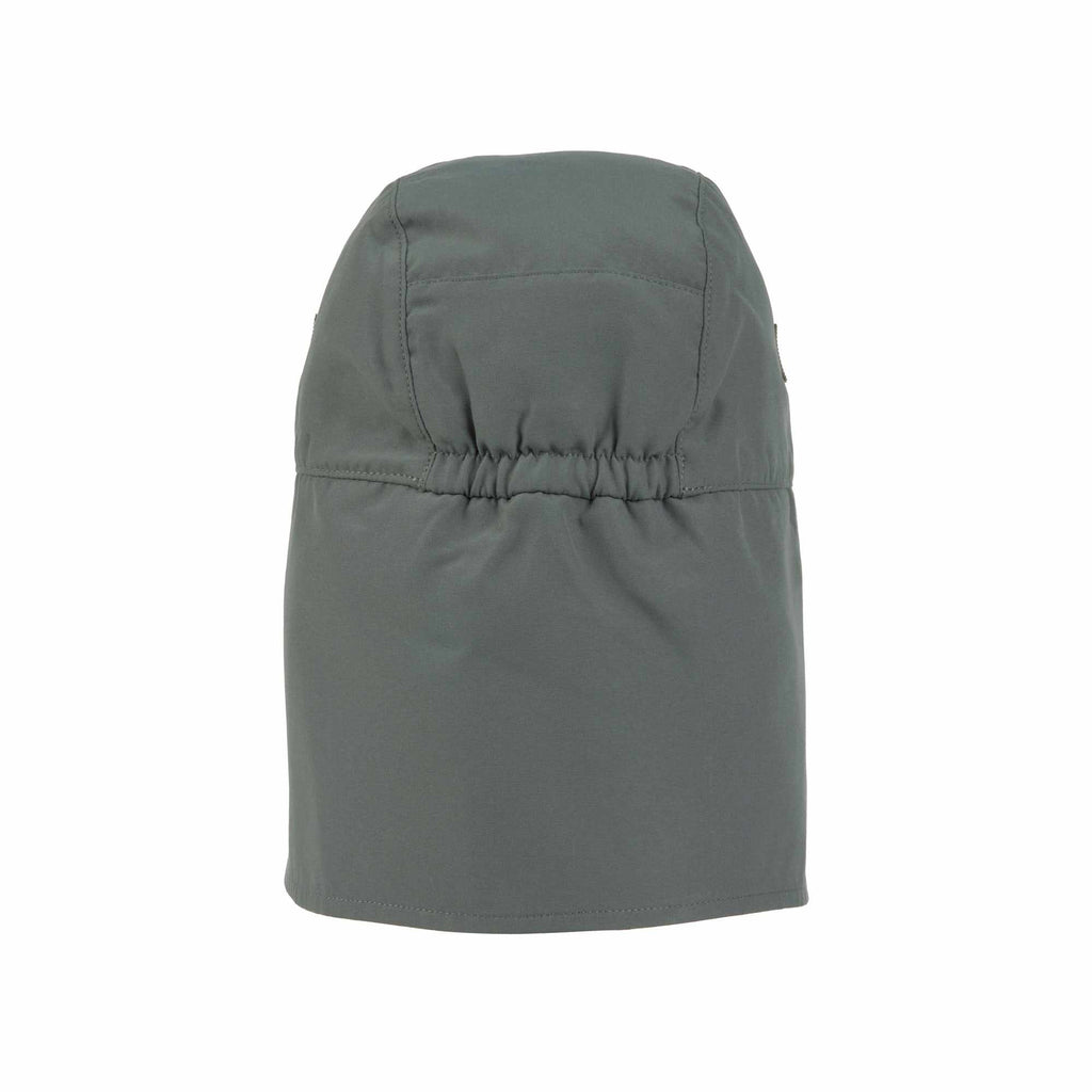Lassig LSF Foldable Flap Hat - Check Pattern deep olive/sea salt