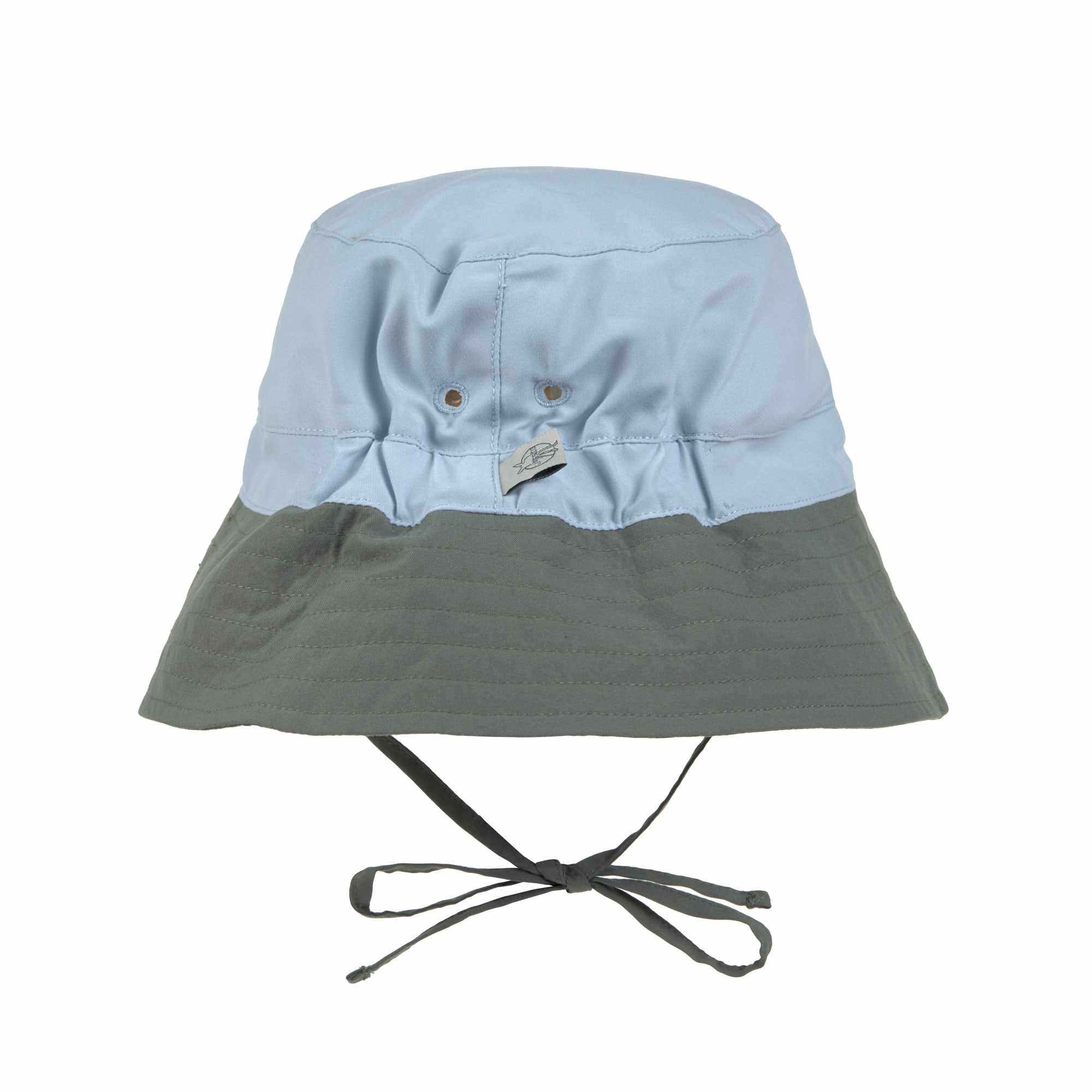 Lassig LSF Sun Protection Fishing Hat - sky blue/deep olive