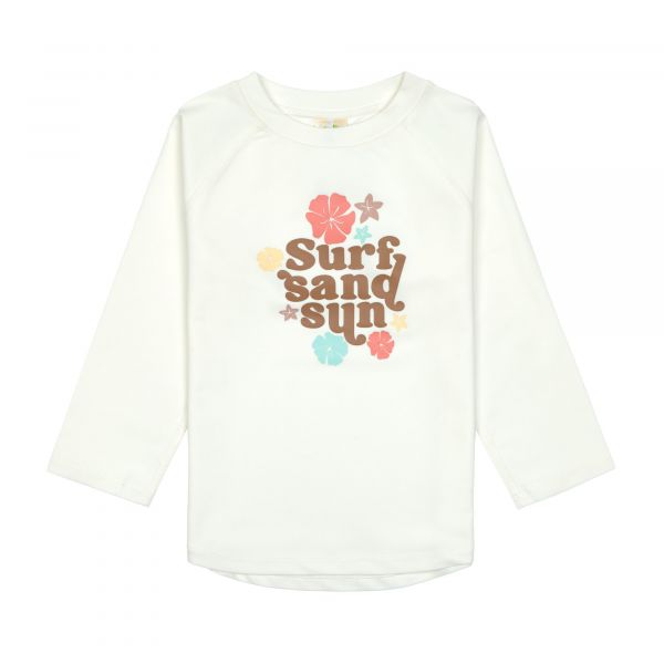 Lassig LSF Long Sleeve Rashguard -  Flowers sea salt