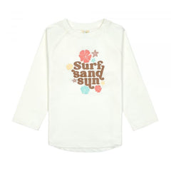 Lassig LSF Long Sleeve Rashguard -  Flowers sea salt