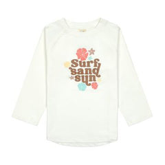 Lassig LSF Long Sleeve Rashguard -  Flowers sea salt
