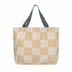 Lassig Beach Shopper GOTS - Check Pattern vanilla/sea salt