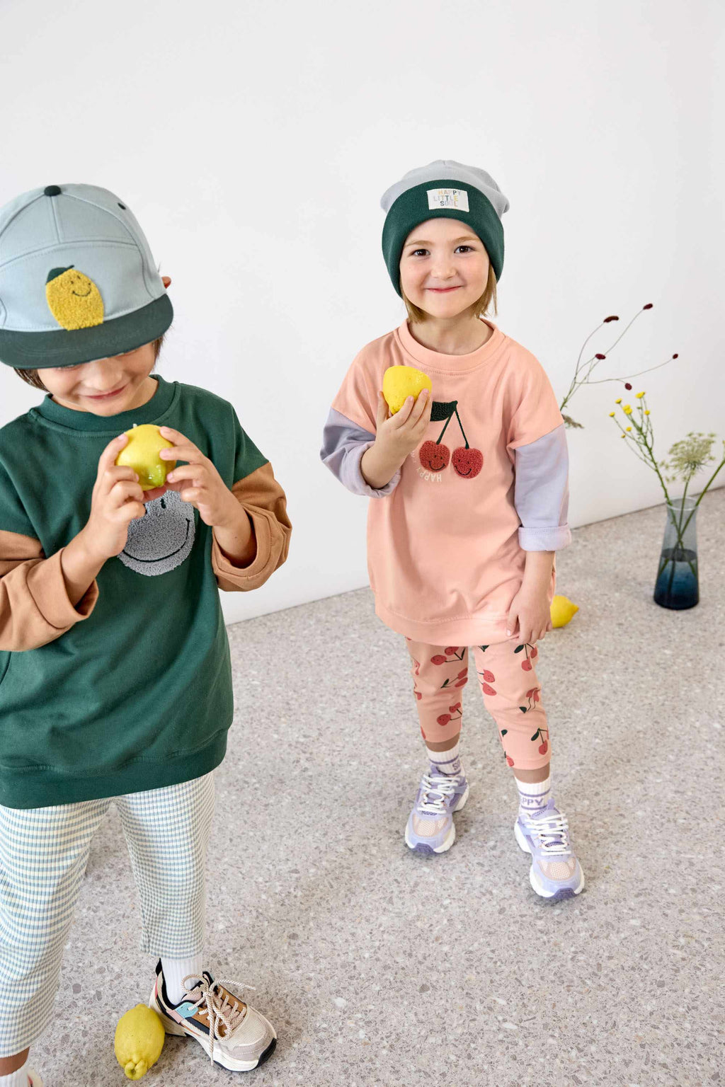 Lassig Kids Sweater GOTS -  Cherry peach