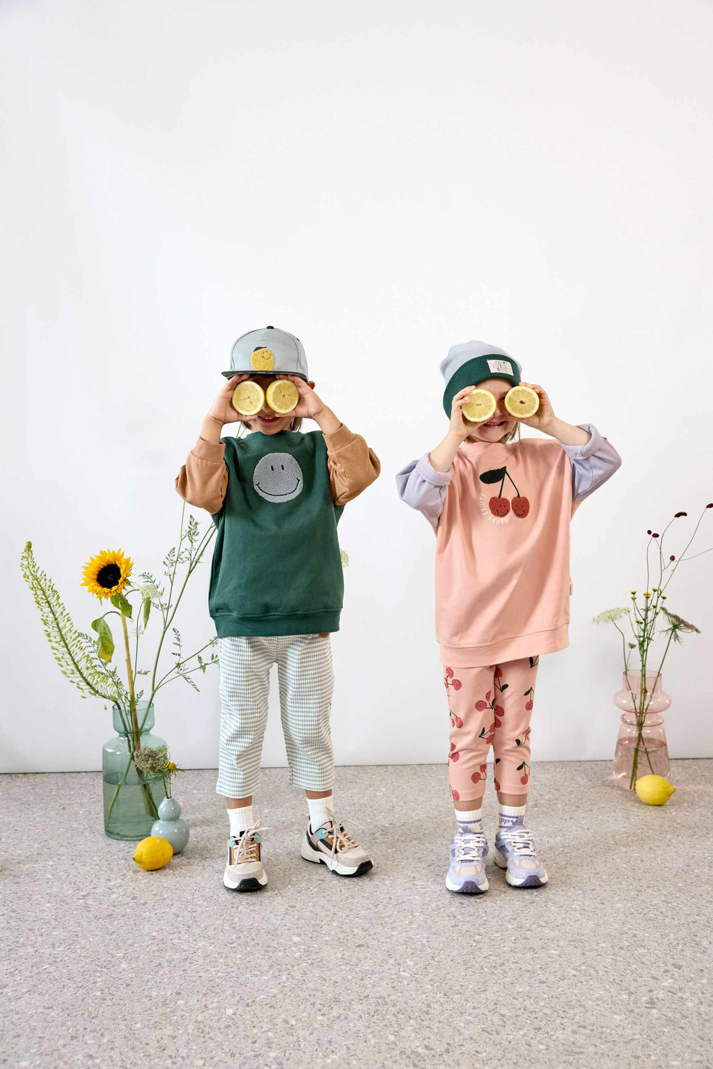 Lassig Kids Sweater GOTS -  Cherry peach