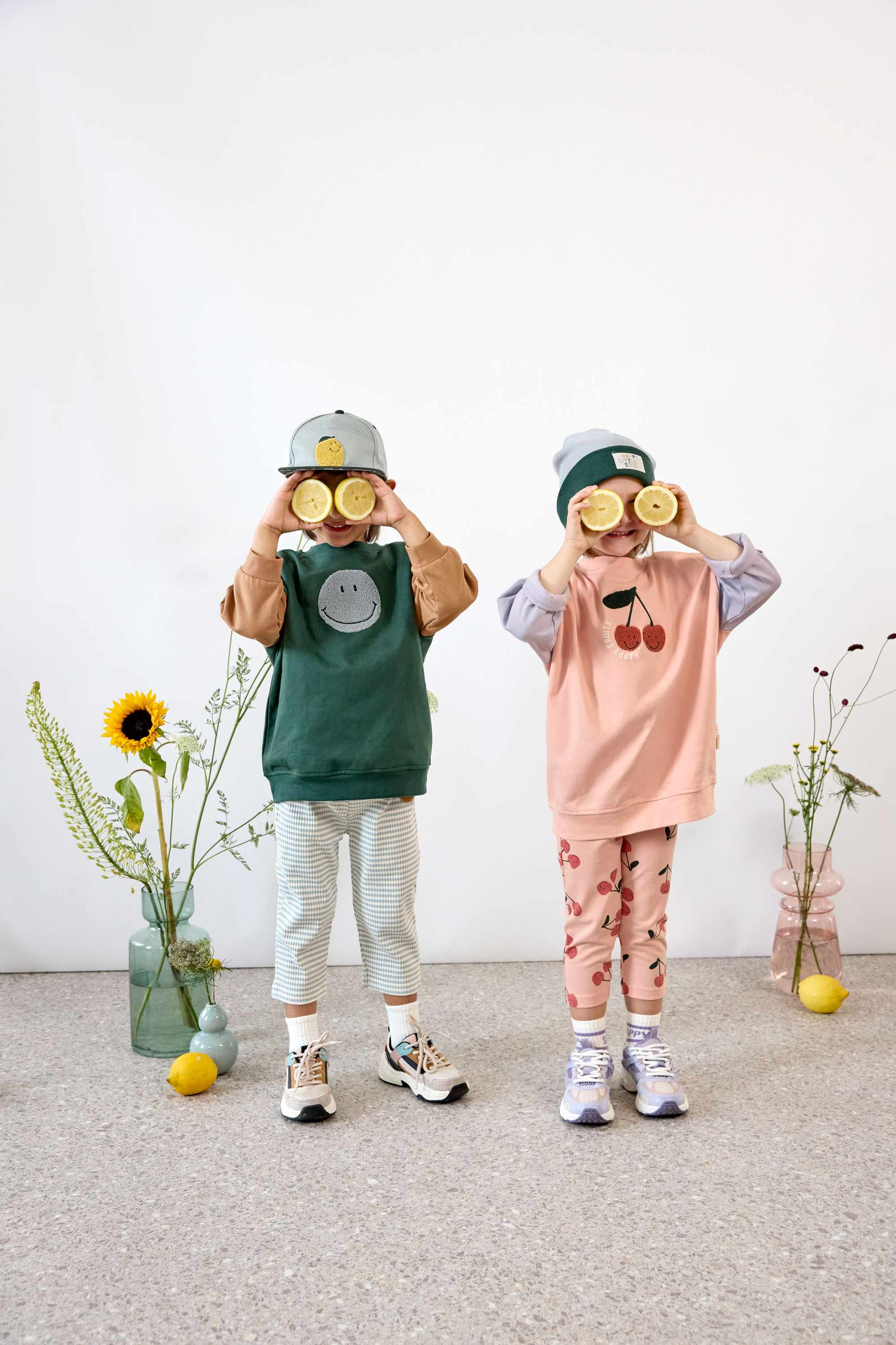 Lassig Kids Sweater GOTS -  Cherry peach