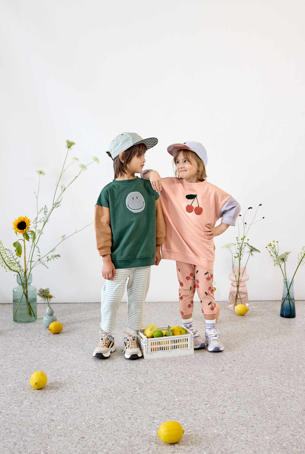 Lassig Kids Sweater GOTS -  Cherry peach