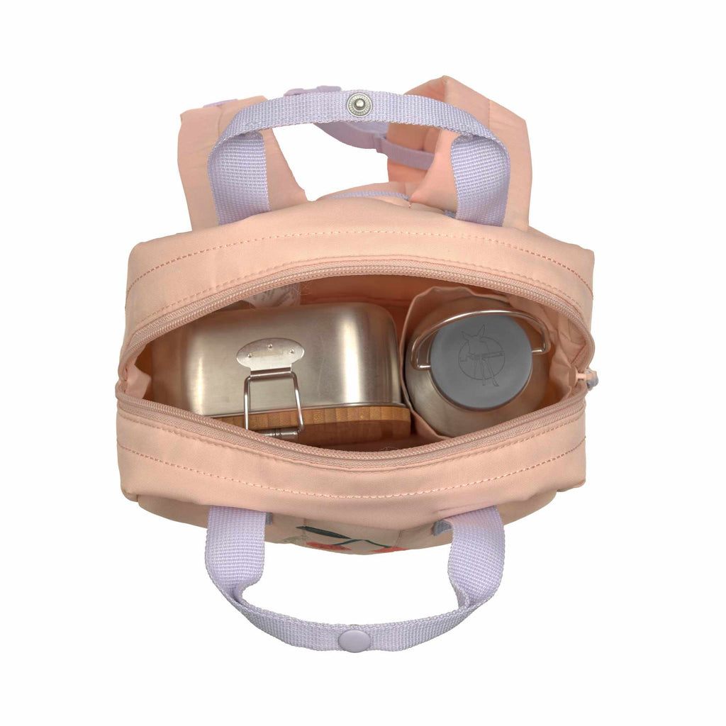 Lassig Mini Square Backpack Little Gang - Cherry Peach