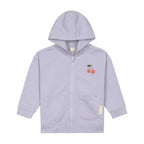 Lassig Sweat Jacket GOTS - pastel lilac
