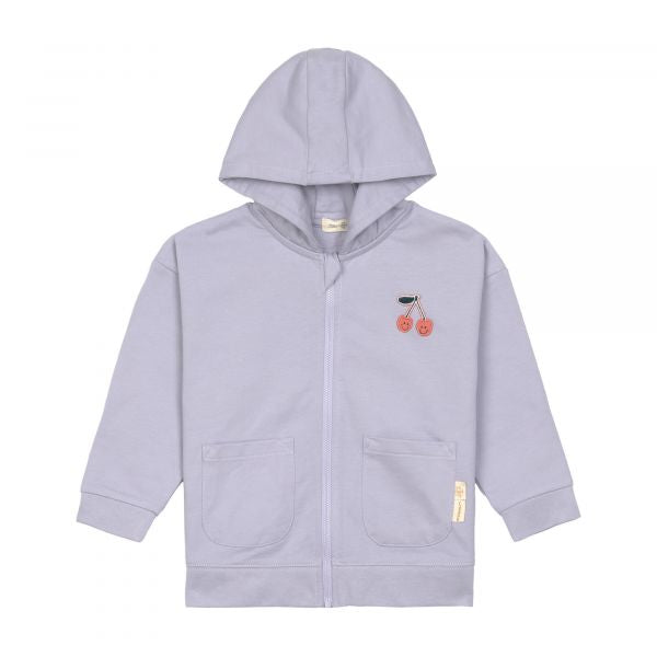 Lassig Sweat Jacket GOTS - pastel lilac