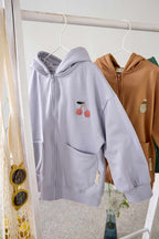 Lassig Sweat Jacket GOTS - pastel lilac