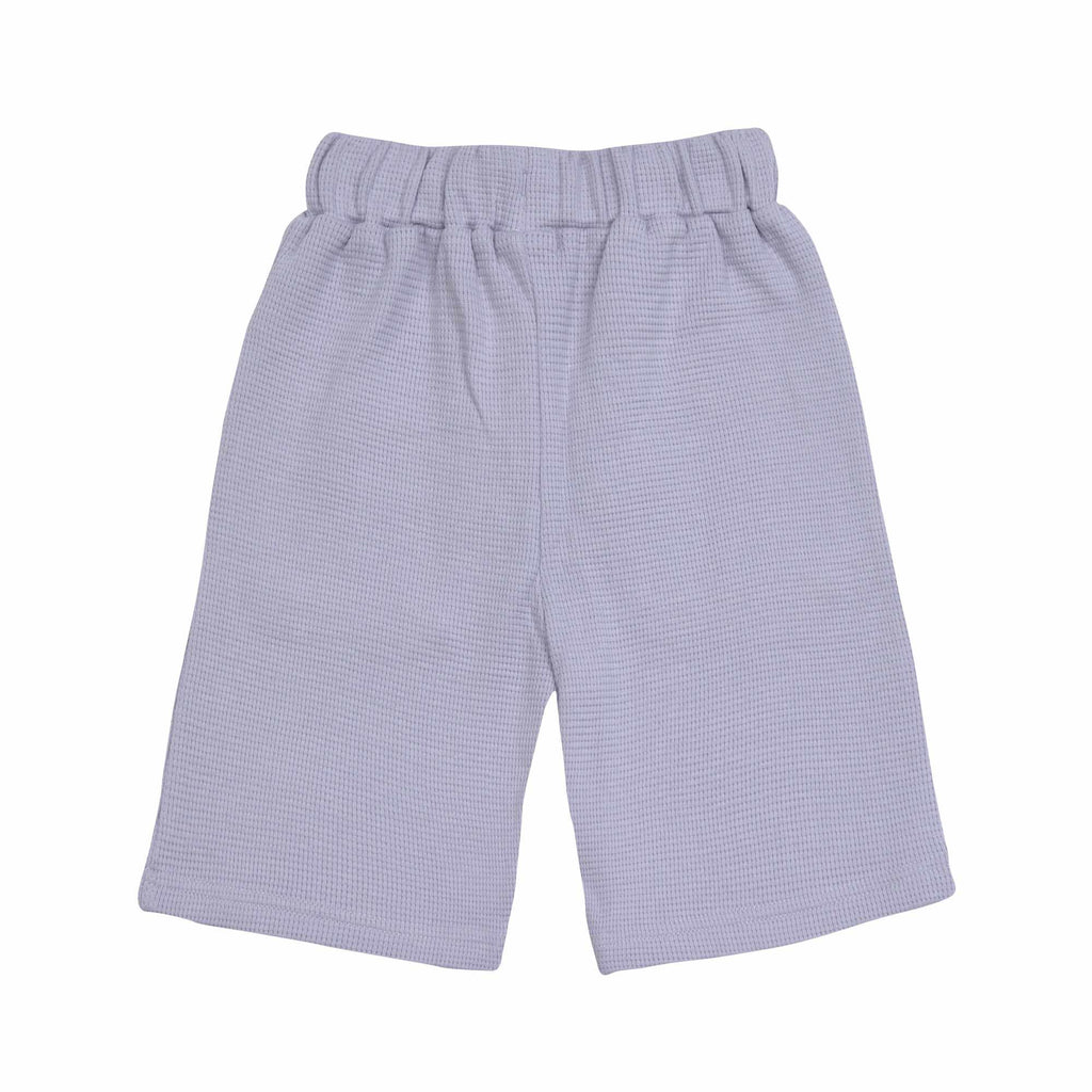 Lassig Shorts Waffle GOTS - pastel lilac